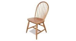 Bowback Side Chair In Natural Cherry