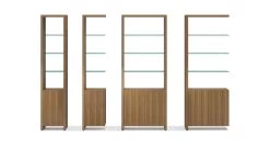 Linea Shelves -Home-Furniture linea shelf units from BDI natural walnut main