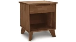 Linn 1 Drawer Night Stand 10 Linn 1 Drawer Night Stand -Home-Furniture linn 1drawer saddle angle main