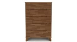 Linn 5 Drawer Dresser -Home-Furniture linn 5drawer saddle front main