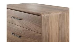 Linq 5 Drawer Chest -Home-Furniture linq 9185 5 drawer chest walnut topdetail main