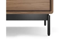 Linq 6 Drawer Dresser -Home-Furniture linq 9186 6 drawer dresser walnut leg detail main