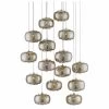 Pepper 15 Light Round Drop Pendant