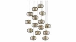 Pepper 15 Light Round Drop Pendant