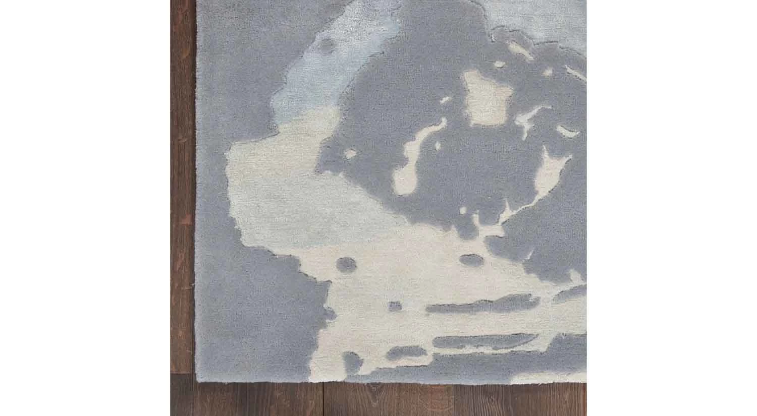 Prismatic Seafoam Silver Rug 2 Prismatic Seafoam Silver Rug - Image 2