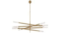 Rousseau Grande Ten Light Chandelier