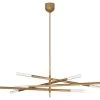 Rousseau Grande Eight Light Chandelier