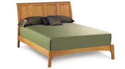 Sarah Sleigh Bed With Low Footboard