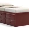 Shaker Captain's 6 Drawer Bed By Revolution Furnishings