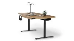 Soma Lift Desk -Home-Furniture soma 6351 6359 standing desk keyboard drawer bdi furniture walnut seated height 4 main