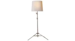 Studio Floor Lamp - Special Order -Home-Furniture studio floor lamp pol nickel main