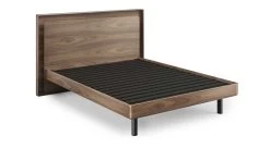 Up-Linq Bed 8 Up-Linq Bed -Home-Furniture up linq bed queen 9117 walnut platform bed high angle main